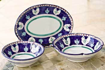 Example of the Amalfi Coast ceramics