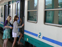 TrenItalia in use