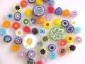 millefiori beads